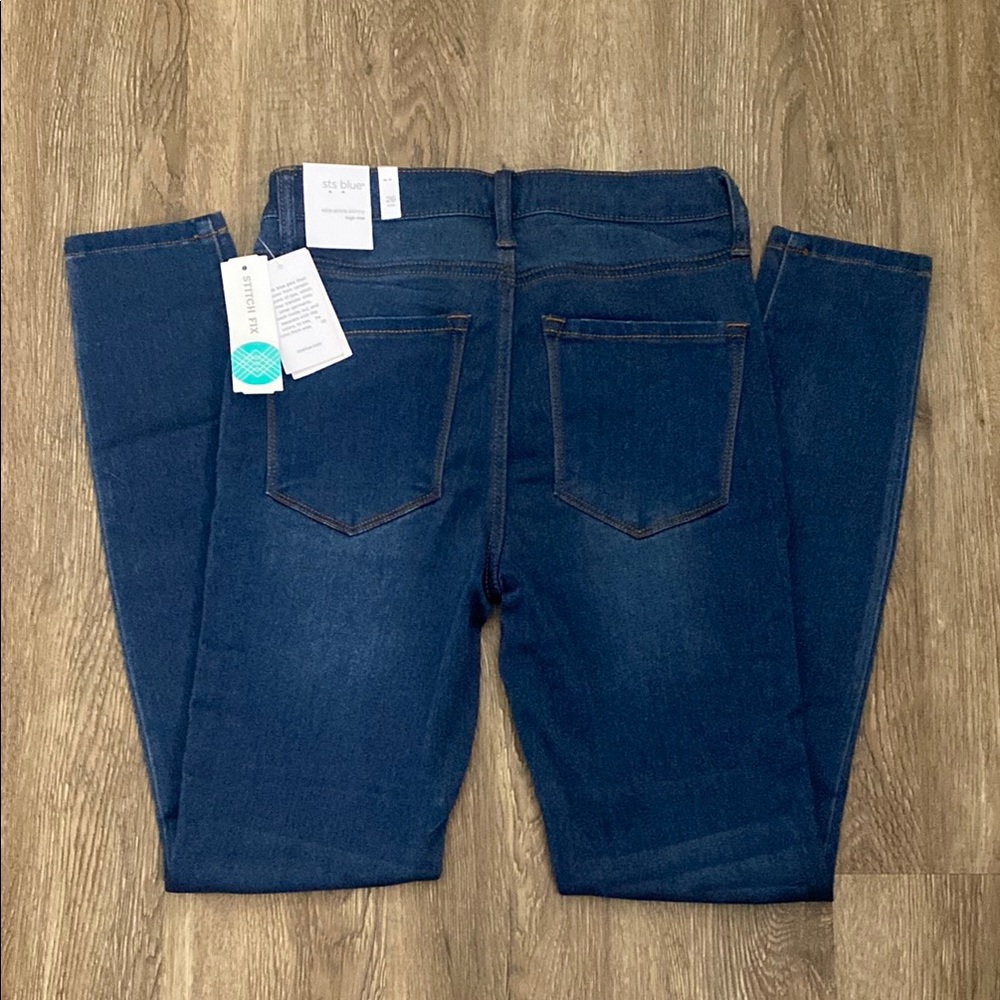STS Blue Ellie Ankle Skinny High Rise Jeans Size 26 - Picture 3 of 5